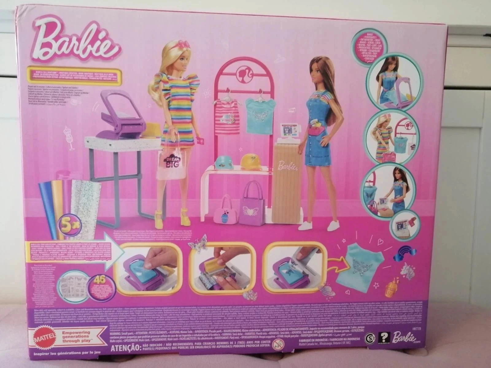 Barbie: Set de creación boutique – photo 5